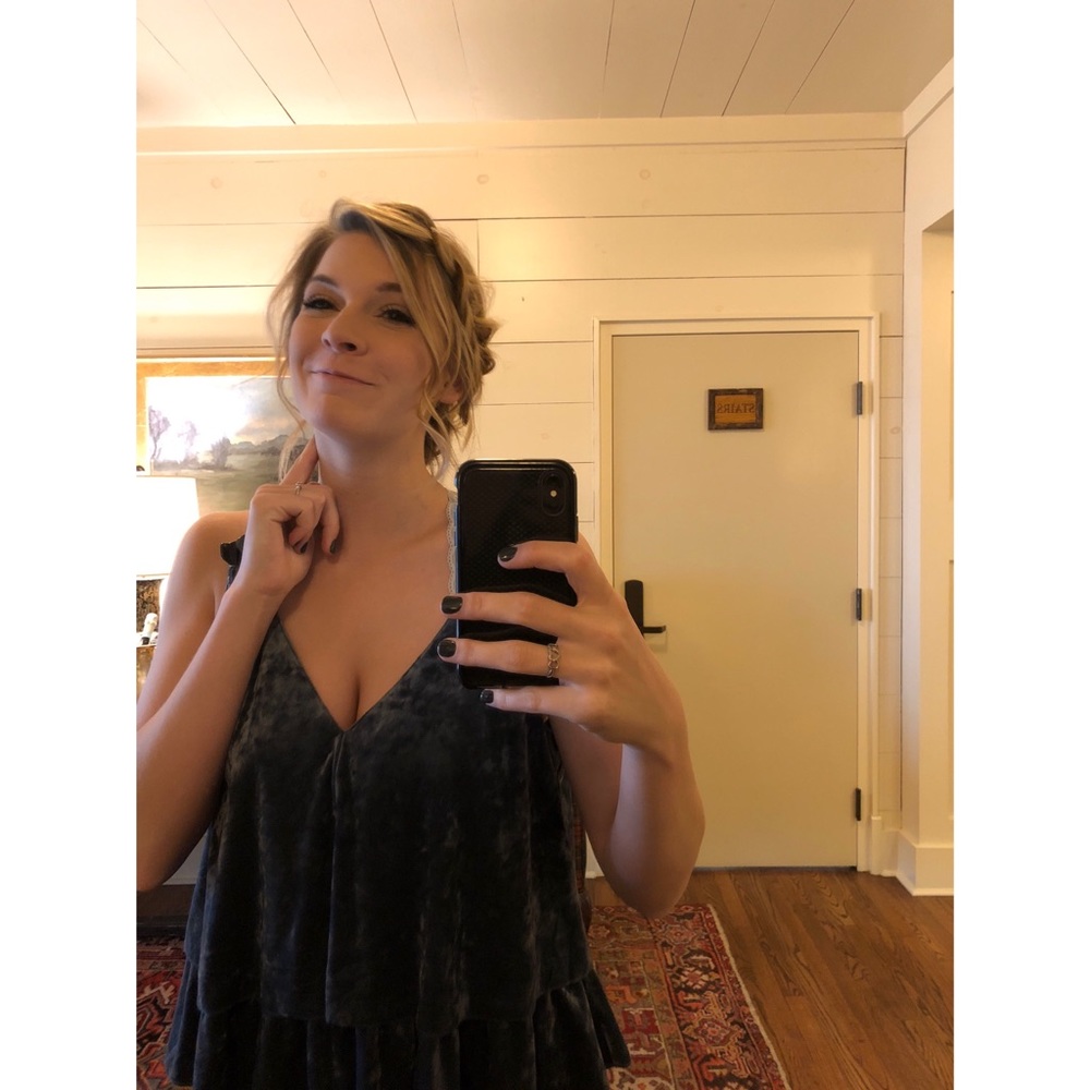 👚 Aerie Velvet Two Tier Tank - Picture 5 of 5